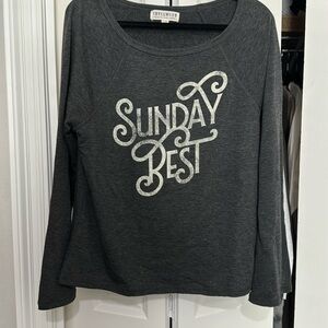 IDYLLWIND by Miranda Lambert Sunday Best fitted sweatshirt Size Large